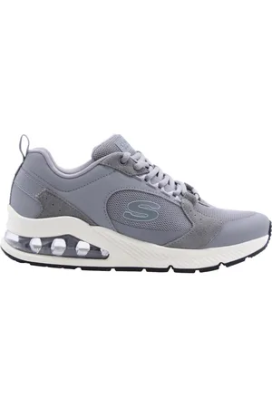 Skechers Heren, Schoenen, Grijs, Maat: 41 EU