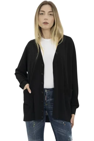 Dsquared2 Dames, Truien, Zwart, Maat: S Zijde