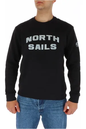 North Sails Heren, Sweatshirts & Hoodies, Zwart, Maat: S Katoen