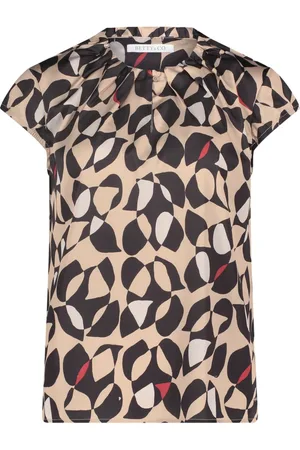 Betty & Co Dames, Blouses & Shirts, Veelkleurig, Maat: 2XL