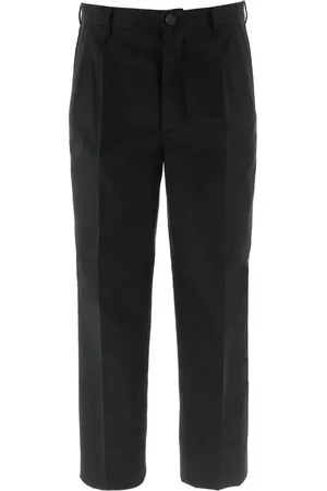 Givenchy Heren, Broeken, Zwart, Maat: M Katoen