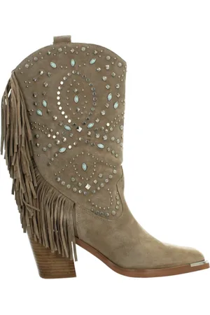 Alma en Pena Dames, Schoenen, Bruin, Maat: 37 EU
