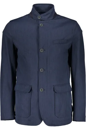 HERNO Heren, Jassen, Blauw, Maat: L Wol