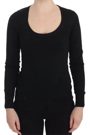 Dolce & Gabbana Dames, Truien, Zwart, Maat: 2XS Kasjmier