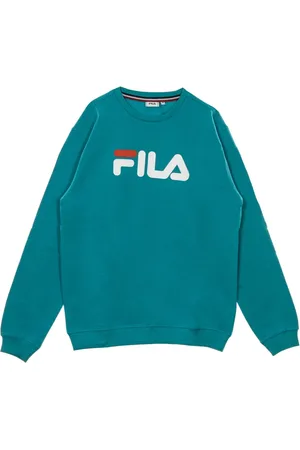 Fila Heren, Sweatshirts & Hoodies, Blauw, Maat: S Katoen