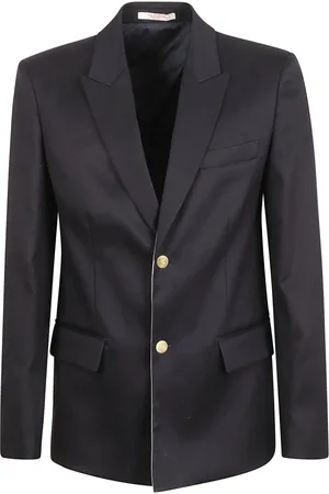 VALENTINO Heren, Jassen, Blauw, Maat: M Katoen