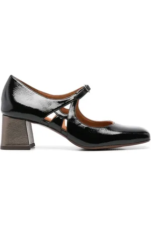 Chie Mihara Dames, Schoenen, Zwart, Maat: 37 1/2 EU Leer