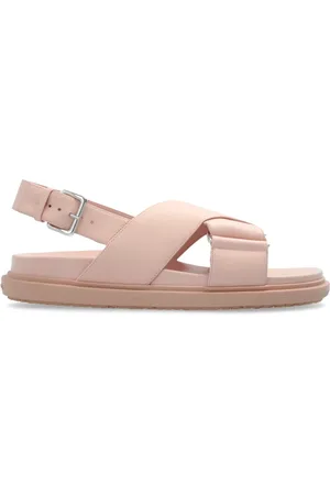 Marni Dames, Schoenen, Roze, Maat: 38 EU Leer