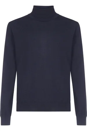 D4.0 Heren, Truien, Blauw, Maat: M Wol