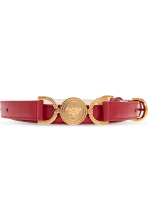 VERSACE Dames, Accessoires, Rood, Maat: 65 CM Leer