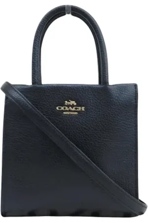 Coach Dames, Pre-owned, Zwart, Maat: ONE Size Leer