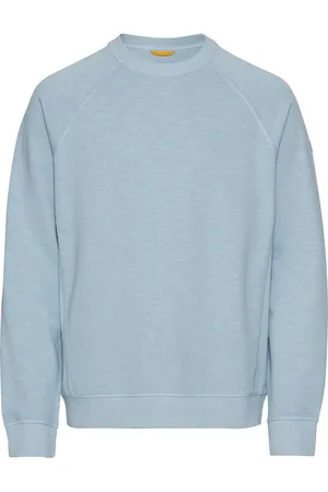 Camel Active Heren, Sweatshirts & Hoodies, Blauw, Maat: XL Katoen
