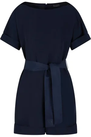 Armani Exchange Dames, Jumpsuits & Playsuits, Blauw, Maat: M