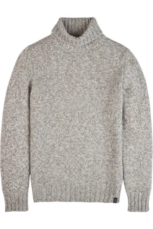 FAY Heren, Truien, Grijs, Maat: XL