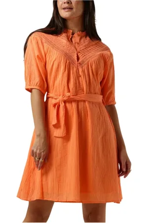 FREEBIRD Dames, Jurken, Oranje, Maat: L