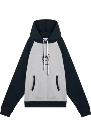 Brain Dead Heren, Sweatshirts & Hoodies, Blauw, Maat: L