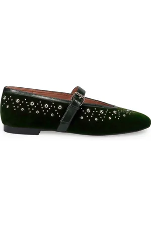 Bibi Lou Dames, Schoenen, Groen, Maat: 36 EU Velours