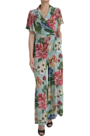 Dolce & Gabbana Dames, Jumpsuits & Playsuits, Veelkleurig, Maat: 3XS Zijde