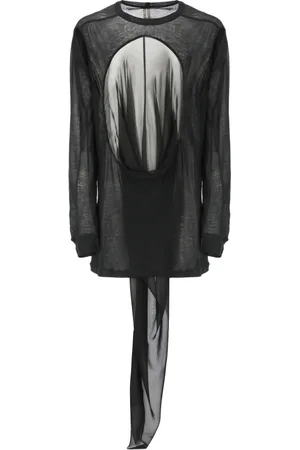 Rick Owens Heren, Tops, Zwart, Maat: XL Katoen