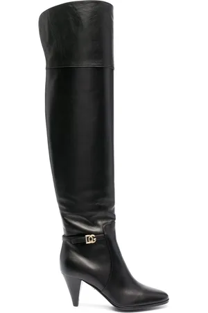 Dolce & Gabbana Dames, Schoenen, Zwart, Maat: 35 1/2 EU Leer
