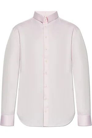 Giorgio Armani Heren, Overhemden, Roze, Maat: 3XL Katoen