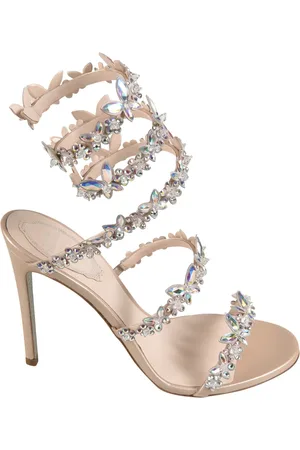 RENE CAOVILLA Dames, Schoenen, Grijs, Maat: 37 1/2 EU
