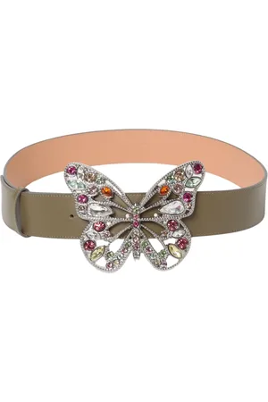 BLUMARINE Dames, Accessoires, Groen, Maat: S Leer