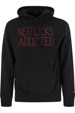 MC2 SAINT BARTH Heren, Sweatshirts & Hoodies, Zwart, Maat: S Katoen
