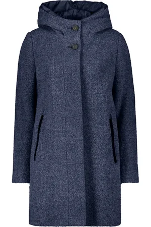 gil-bret Dames, Mantels, Blauw, Maat: 3XL Wol