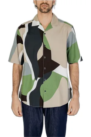Only & Sons Heren, Overhemden, Veelkleurig, Maat: XS Katoen
