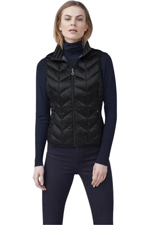 MANGO Dames, Jassen, Zwart, Maat: S Nylon