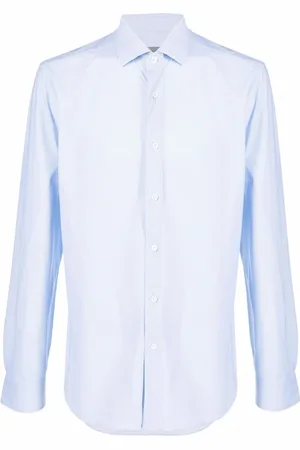 corneliani Heren, Overhemden, Blauw, Maat: 4XL Katoen