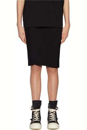 Rick Owens Dames, Rokken, Zwart, Maat: 2XS Jersey
