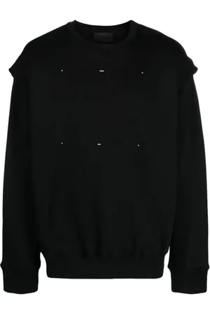HELIOT EMIL Heren, Sweatshirts & Hoodies, Zwart, Maat: S Katoen