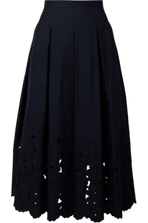 Erdem Dames, Rokken, Blauw, Maat: M Katoen