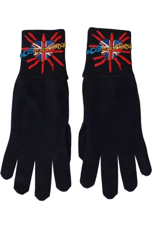 Dolce & Gabbana Unisex, Accessoires, Blauw, Maat: ONE Size Wol