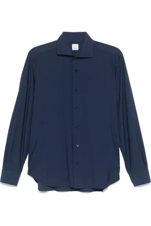 BARBA Heren, Overhemden, Blauw, Maat: 5XL