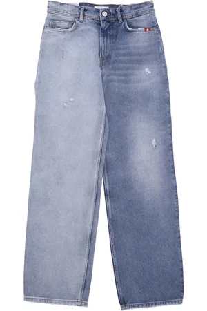 AMISH Dames, Jeans, Blauw, Maat: W29 Denim