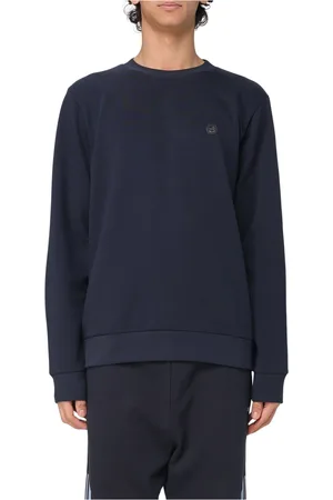 HUGO BOSS Heren, Sweatshirts & Hoodies, Blauw, Maat: S Fleece