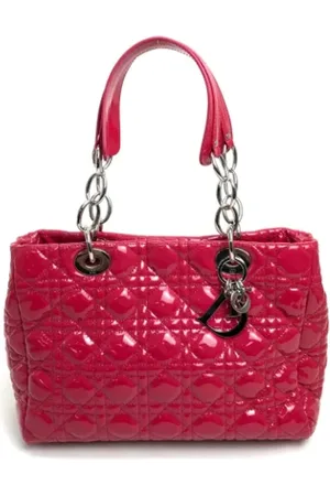 Dior Dames, Pre-owned, Roze, Maat: ONE Size Leer