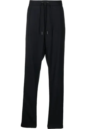 Giorgio Armani Heren, Broeken, Blauw, Maat: L Wol