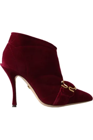 Dolce & Gabbana Dames, Schoenen, Bruin, Maat: 39 1/2 EU Velours