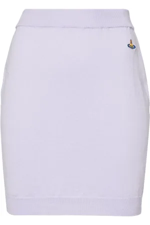 Vivienne Westwood Dames, Rokken, Paars, Maat: XS Katoen