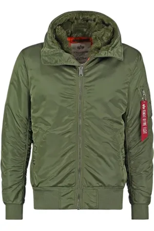 Alpha Industries Heren, Jassen, Groen, Maat: S