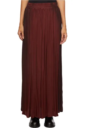 SANCTAMUERTE Dames, Rokken, Rood, Maat: XS Satijn