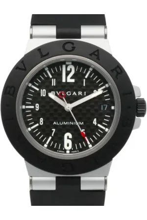 Bvlgari Heren, Pre-owned, Zwart, Maat: ONE Size Linnen