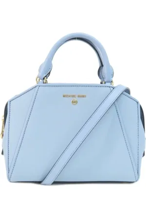 Michael Kors Dames, Pre-owned, Blauw, Maat: ONE Size Leer