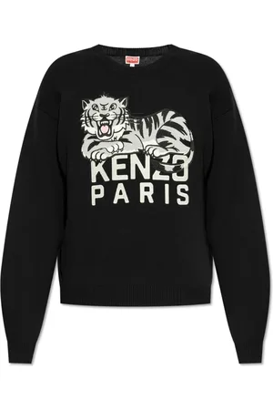 Kenzo Heren, Truien, Zwart, Maat: XL Katoen
