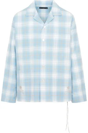 MASTERMIND Heren, Overhemden, Blauw, Maat: M Katoen