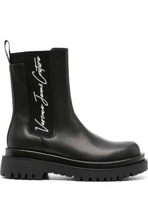 VERSACE Dames, Schoenen, Zwart, Maat: 38 EU Poliester